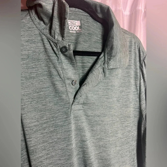 32 Degrees Cool Green Collar Polo Short Sleeve Shirt Size XL - Picture 7 of 8